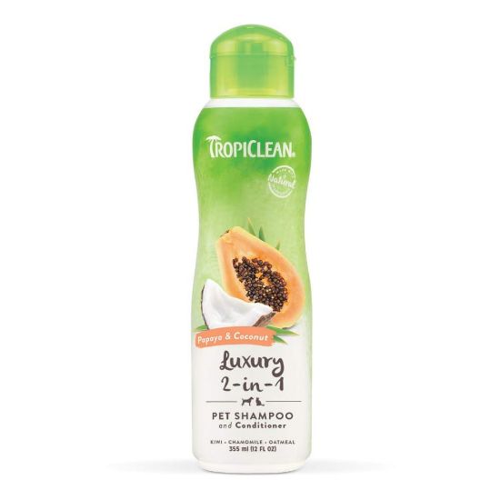 Picture of Tropiclean Papaya & Coconut Shampoo and Conditioner - 355ml